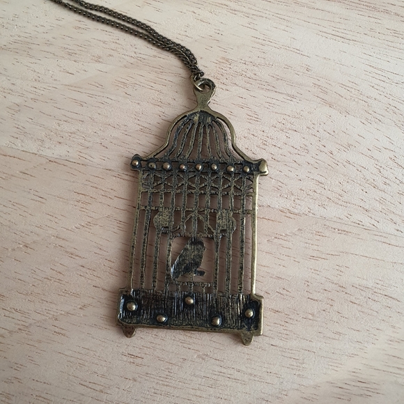 Birdcage Necklace - Picture 4 of 10